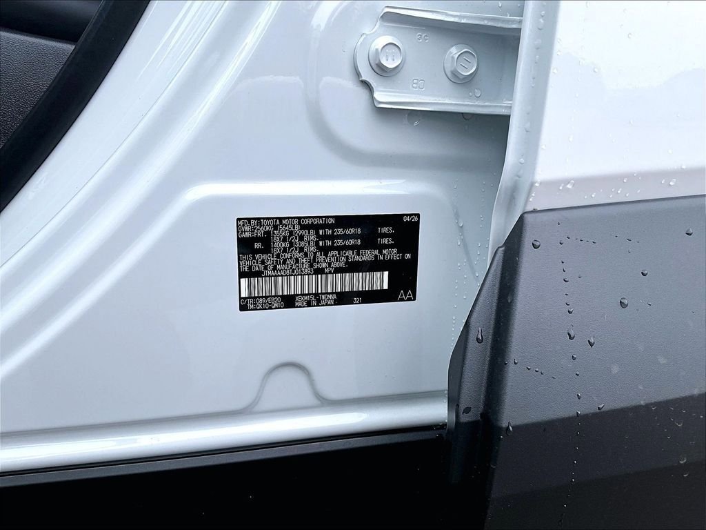 New 2026 Toyota C-HR AWD/4WD image 17