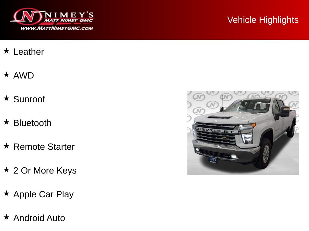 Used 2022 Chevrolet Silverado 2500 LTZ AWD/4WD image 10