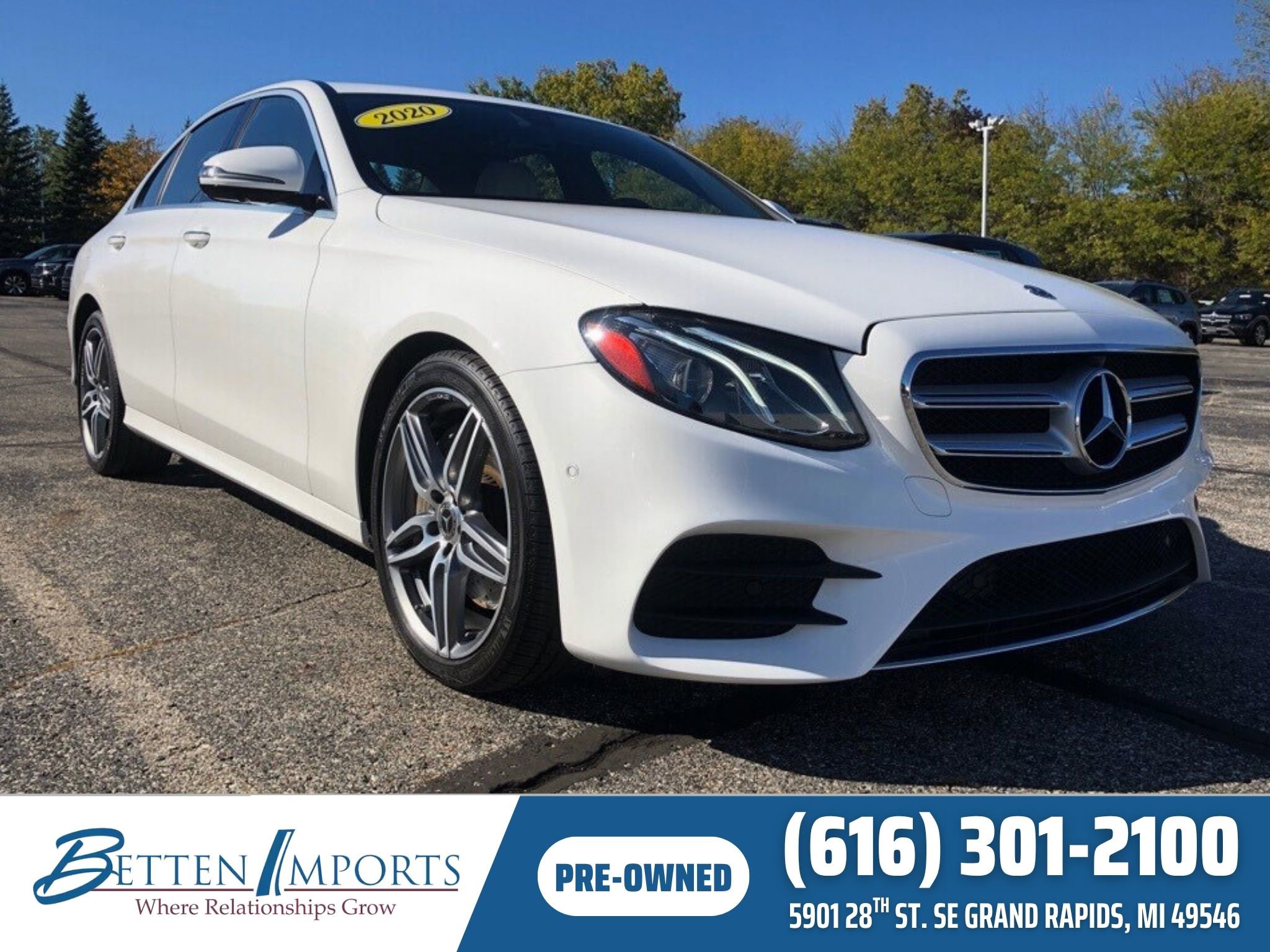 Certified 2020 Mercedes-Benz E 450 4MATIC Sedan