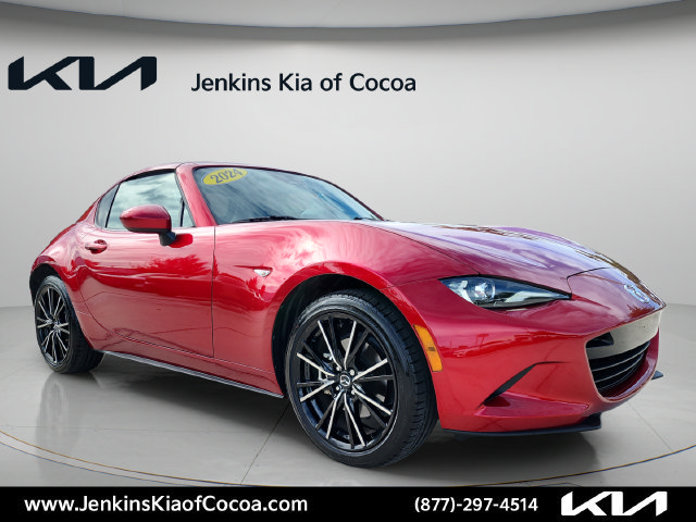 Used 2024 MAZDA MX-5 Miata RF Grand Touring w/ Weather Package RWD image 1