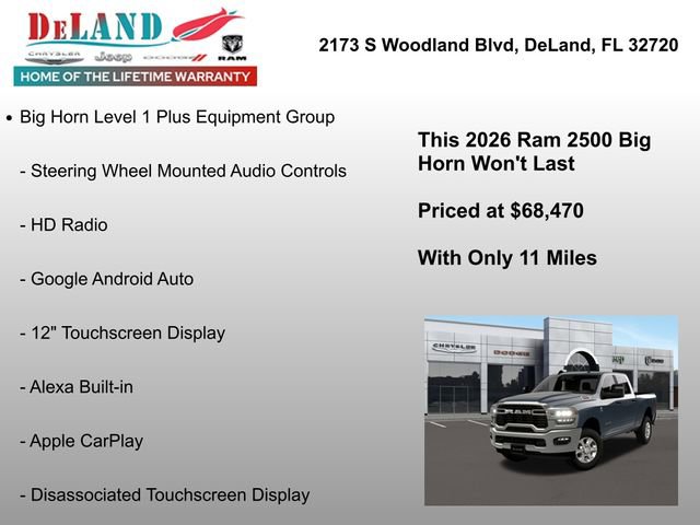 New 2026 RAM 2500 Big Horn image 26