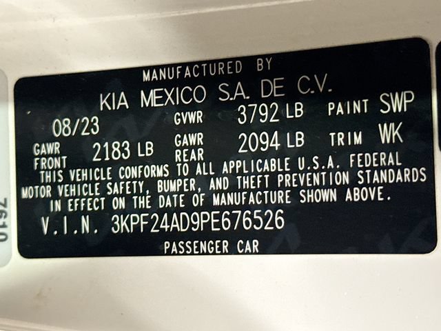 Used 2023 Kia Forte LXS FWD image 30