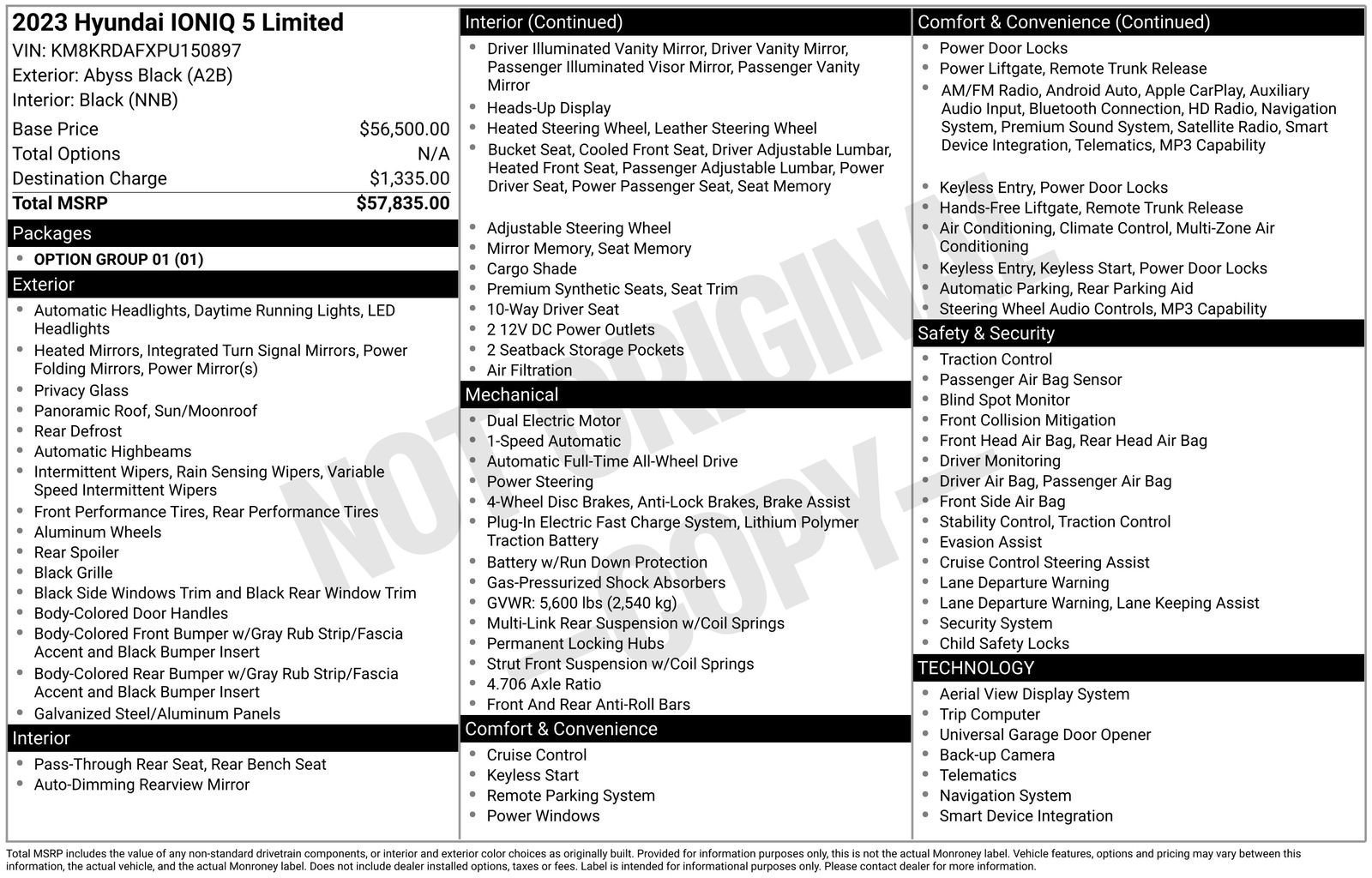 Used 2023 Hyundai Ioniq 5 Limited AWD/4WD image 30