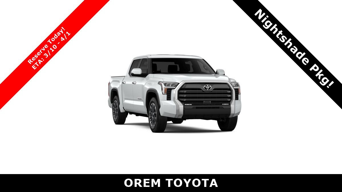 New 2026 Toyota Tundra Limited image 16
