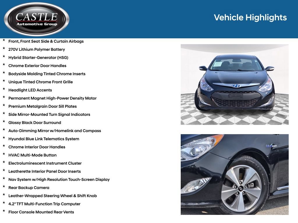Used 2012 Hyundai Sonata Hybrid w/ Ultimate Pkg FWD image 16