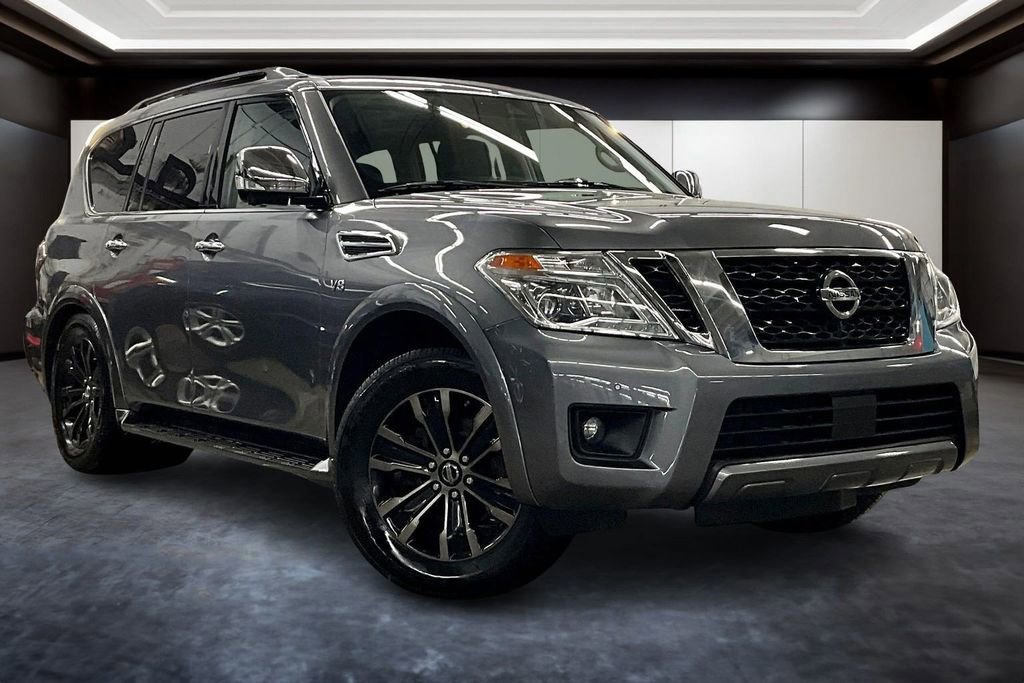 Used 2020 Nissan Armada Platinum w/ Captain's Chairs Package image 1