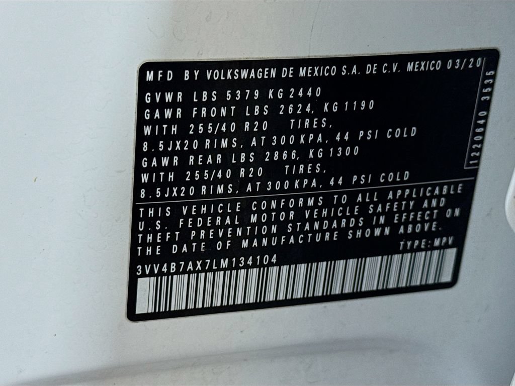 Used 2020 Volkswagen Tiguan SEL Premium R-Line AWD/4WD image 44