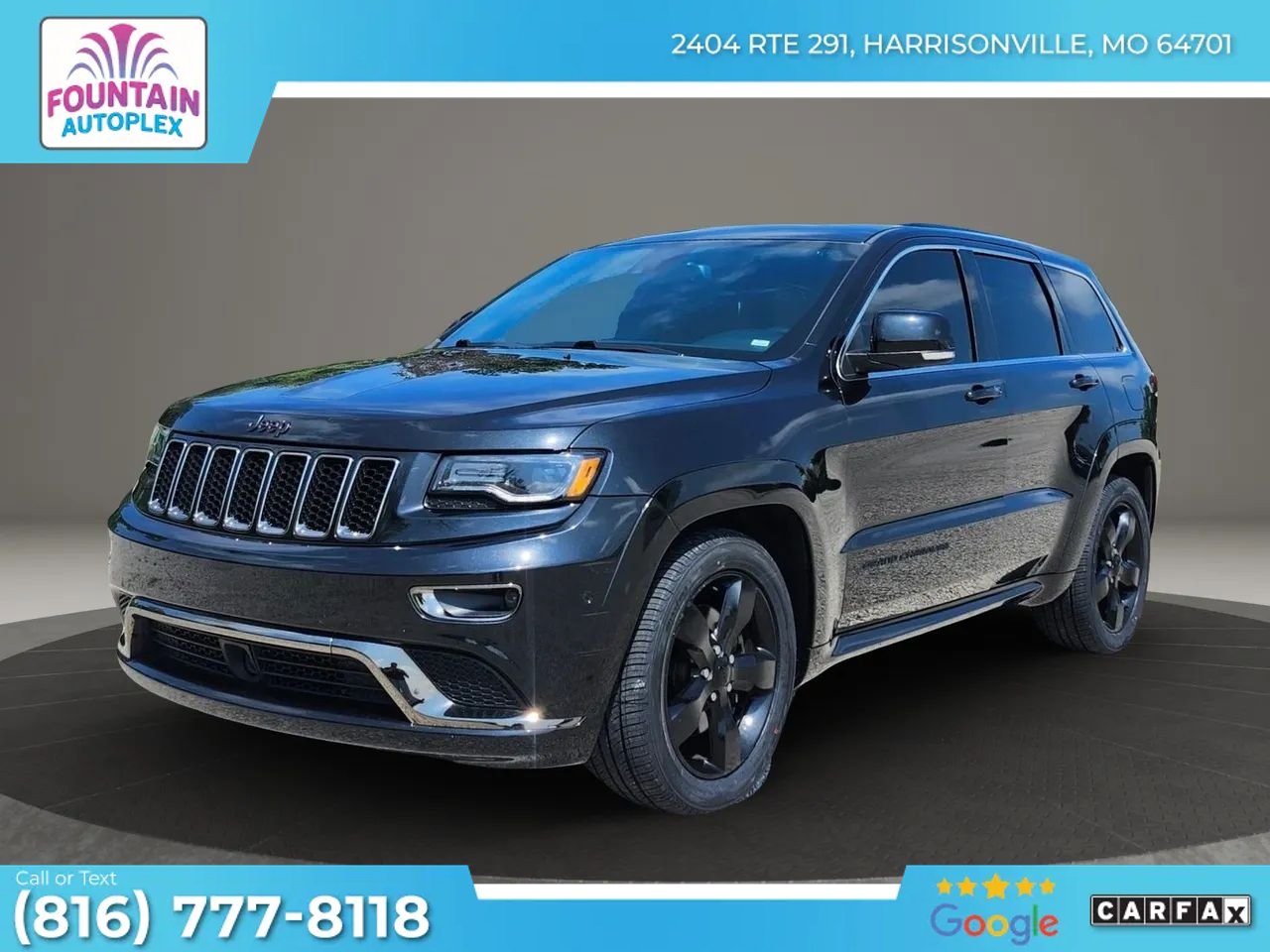 Used 2015 Jeep Grand Cherokee High Altitude AWD/4WD image 1