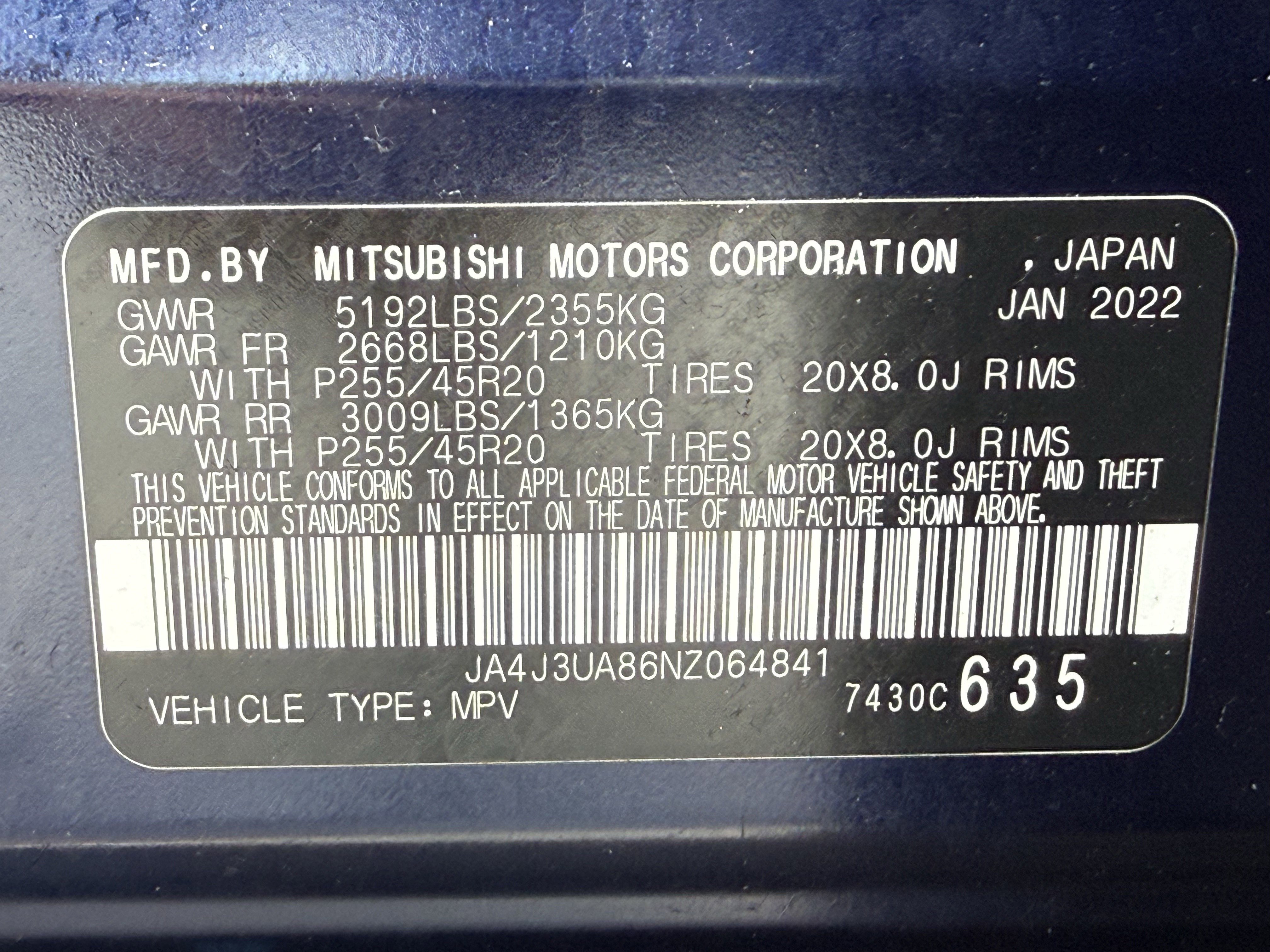 Used 2022 Mitsubishi Outlander SE image 37