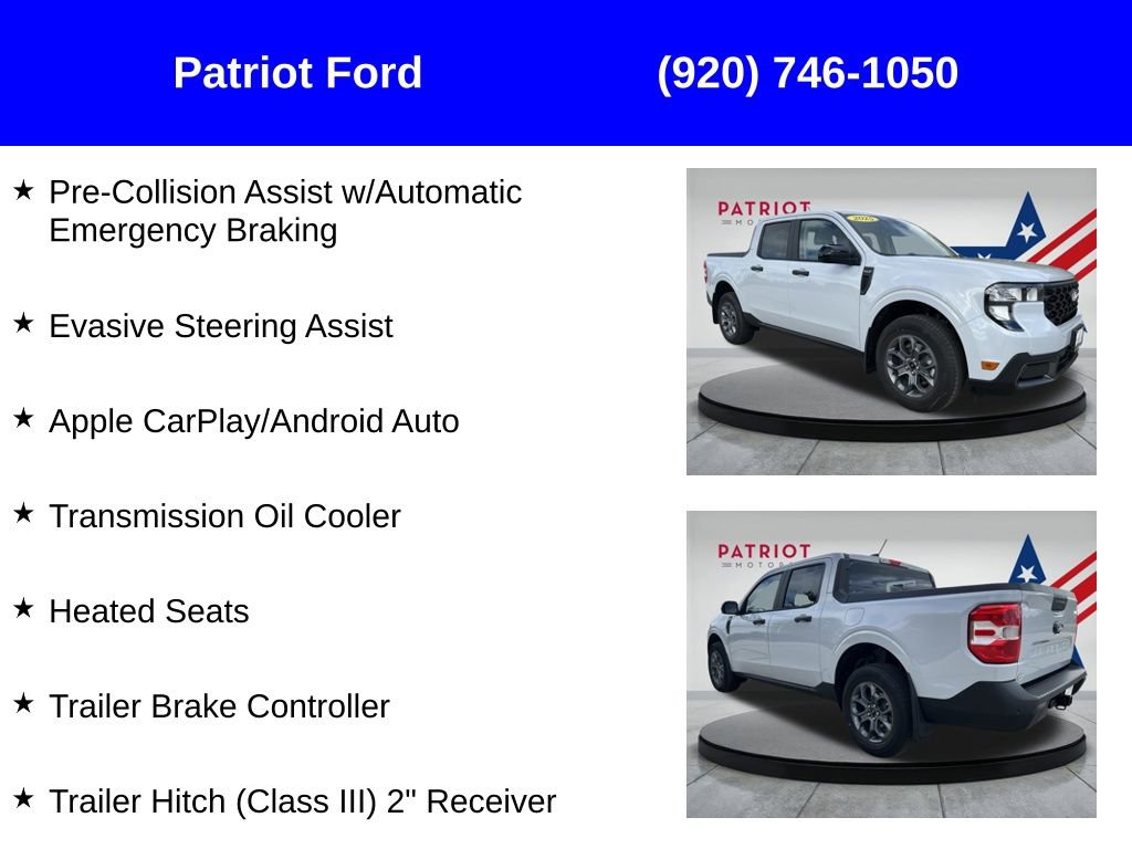 New 2025 Ford Maverick XLT w/ Equipment Group 301A image 40