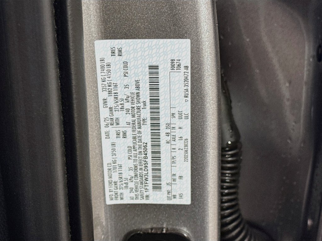 Used 2025 Ford F150 XLT w/ Equipment Group 302A MID AWD/4WD image 32