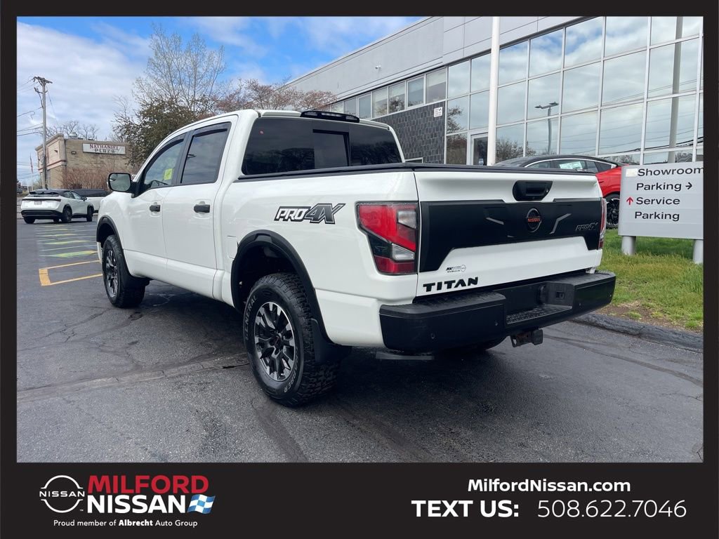 Used 2020 Nissan Titan PRO-4X w/ Pro-4x Utility Package AWD/4WD image 3