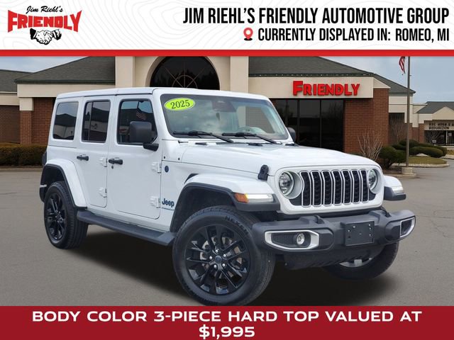 Used 2025 Jeep Wrangler Unlimited Sahara image 1
