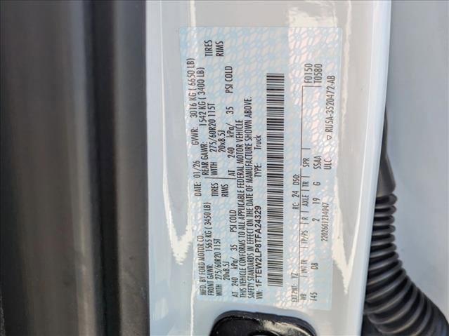 New 2026 Ford F150 STX w/ Equipment Group 200A image 17