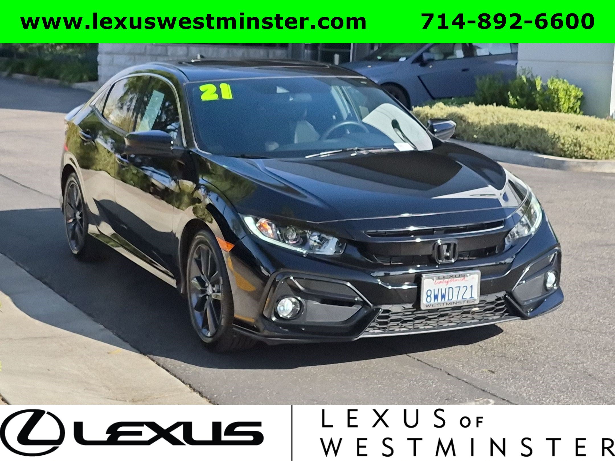 Used 2021 Honda Civic EX image 3