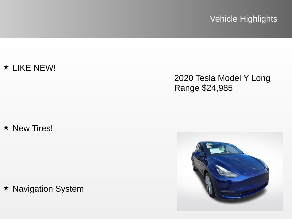 Used 2020 Tesla Model Y Long Range image 8