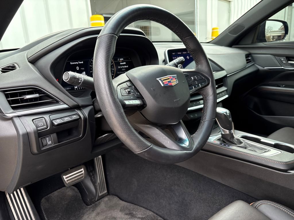 Certified 2024 Cadillac CT4 Sport w/ LPO, ONYX Package image 16