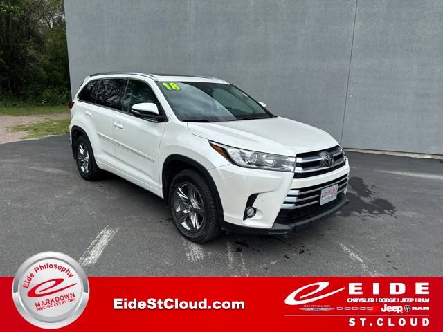 Used 2018 Toyota Highlander Limited Platinum