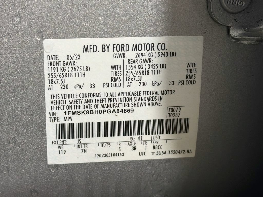 Used 2023 Ford Explorer 4WD image 33