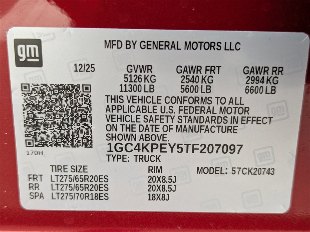 New 2026 Chevrolet Silverado 2500 LTZ w/ Trail Boss Package image 52