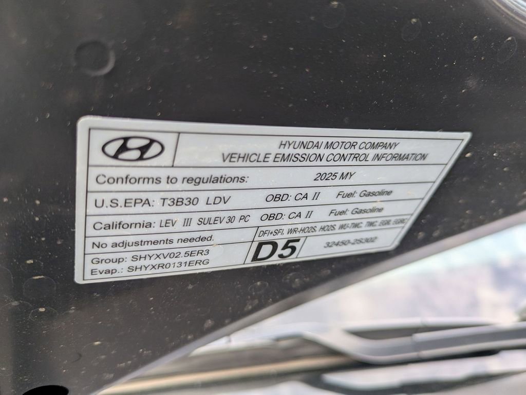 New 2025 Hyundai Sonata SEL image 32