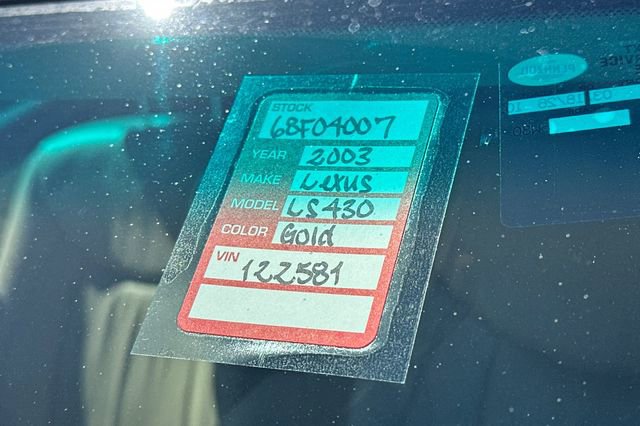 Used 2003 Lexus LS 430 image 8