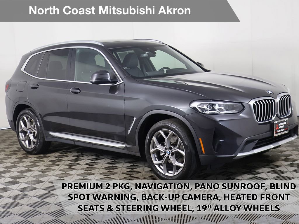 Used 2022 BMW X3 xDrive30i w/ Premium Package 2