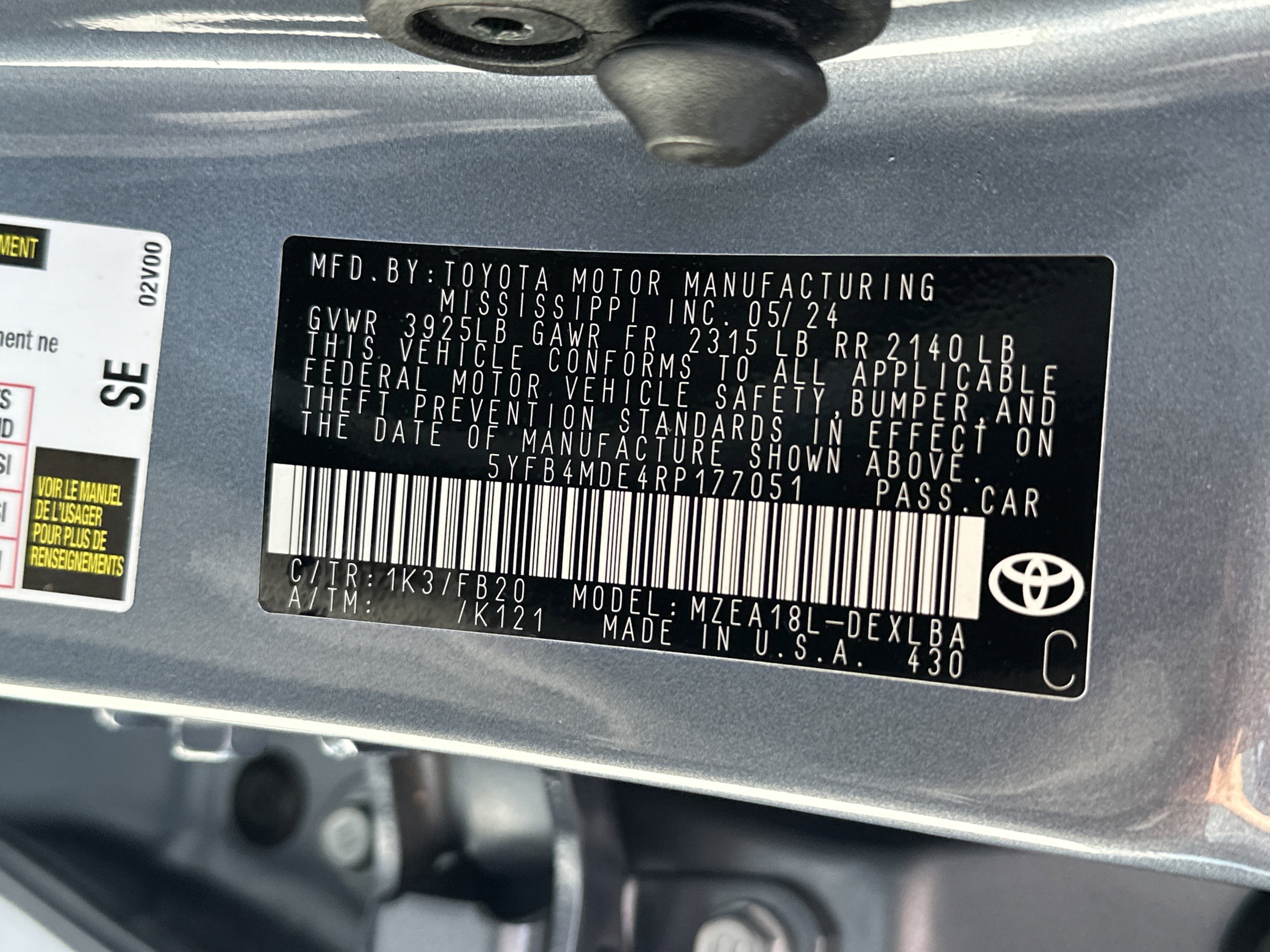 Used 2024 Toyota Corolla LE FWD image 35