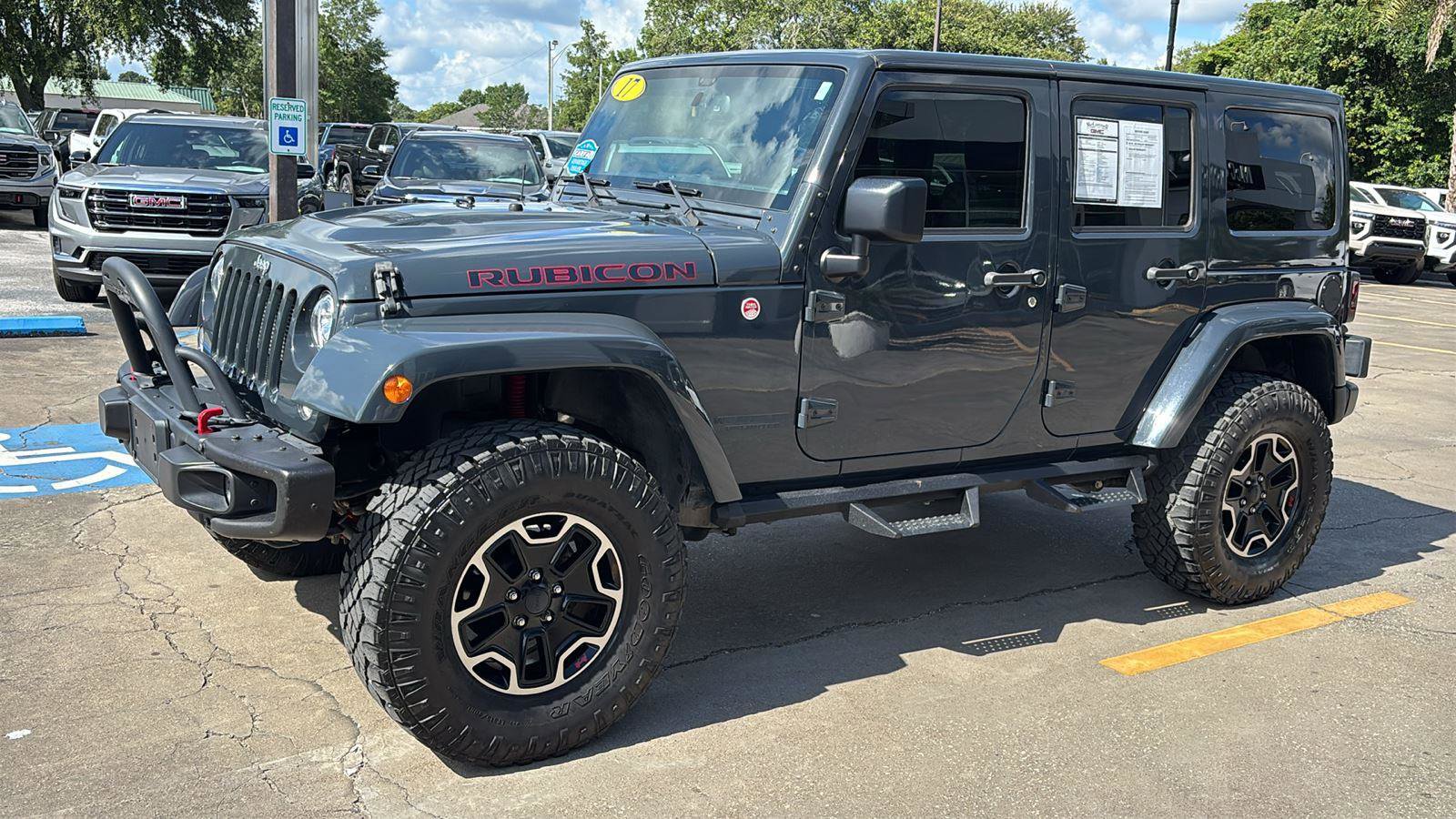 Used 2017 Jeep Wrangler Unlimited Rubicon AWD/4WD image 3