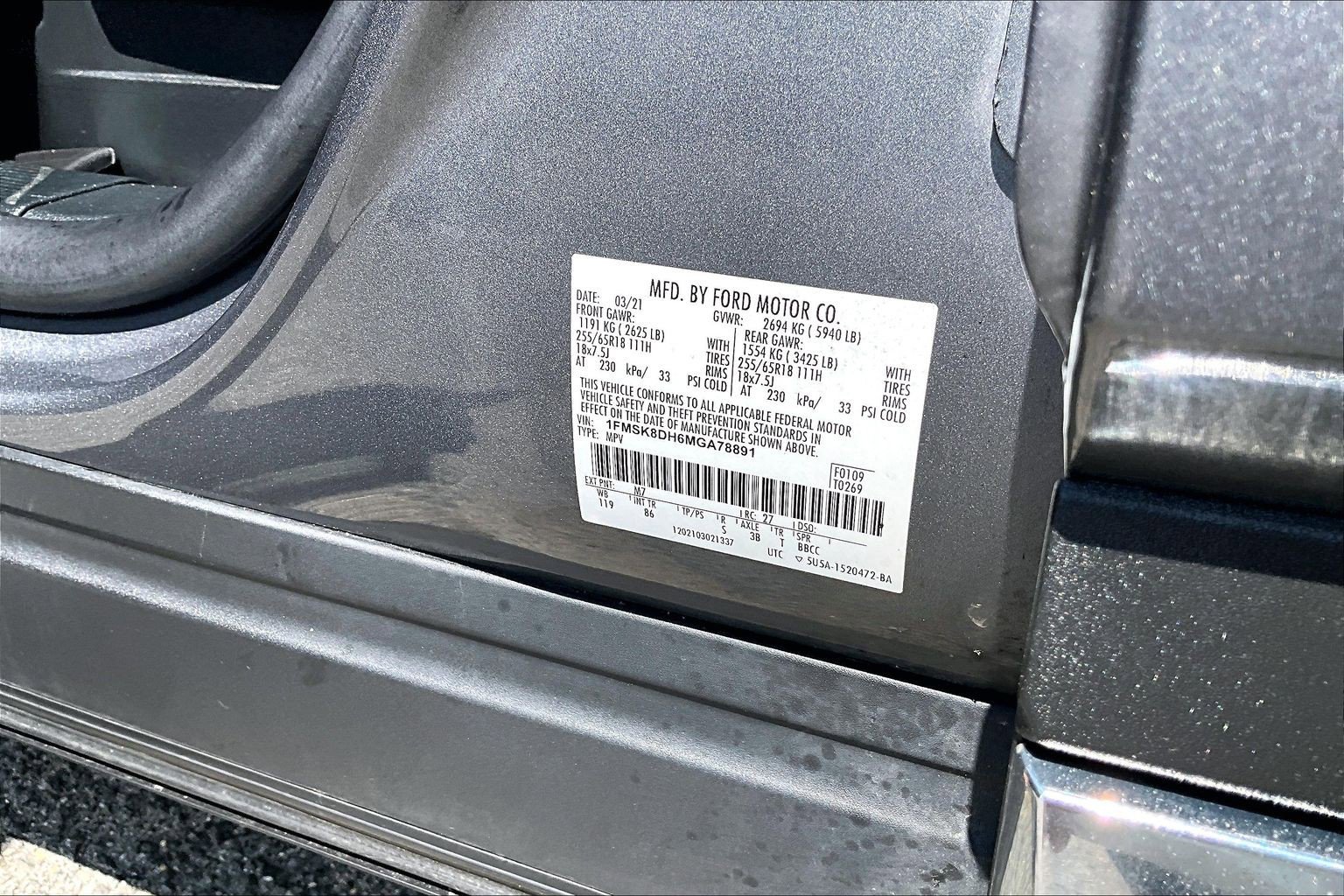 Used 2021 Ford Explorer XLT AWD/4WD image 36