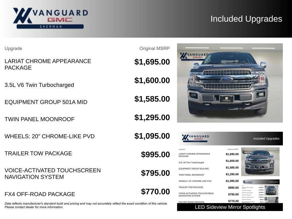 Used 2018 Ford F150 Lariat AWD/4WD image 9