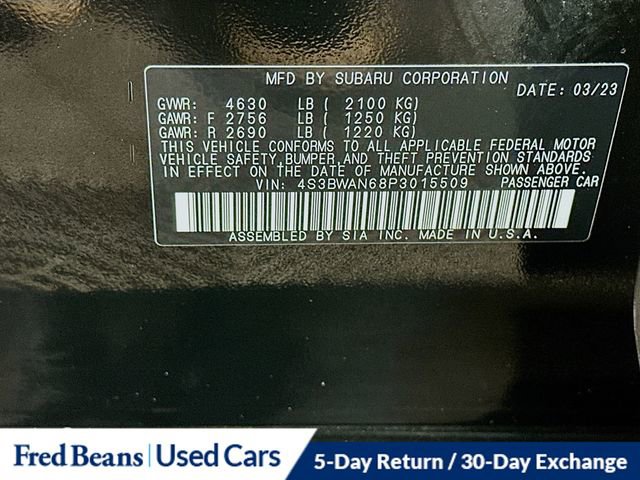 Used 2023 Subaru Legacy Limited image 35