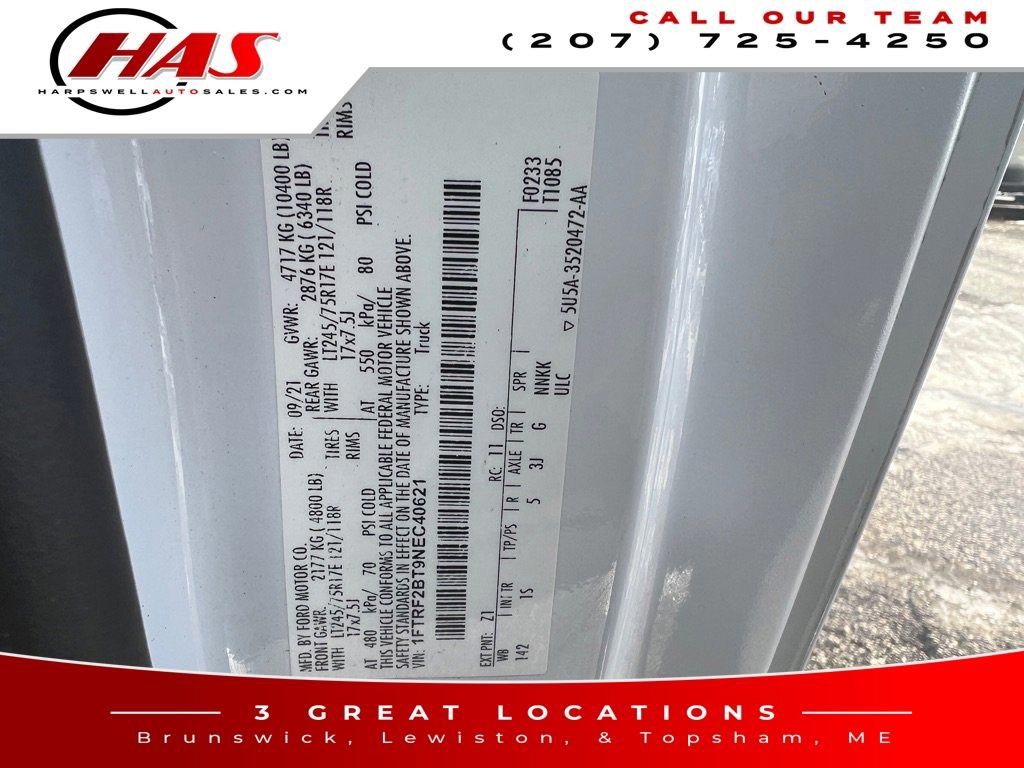 Used 2022 Ford F250 XL w/ XL Value Package image 13