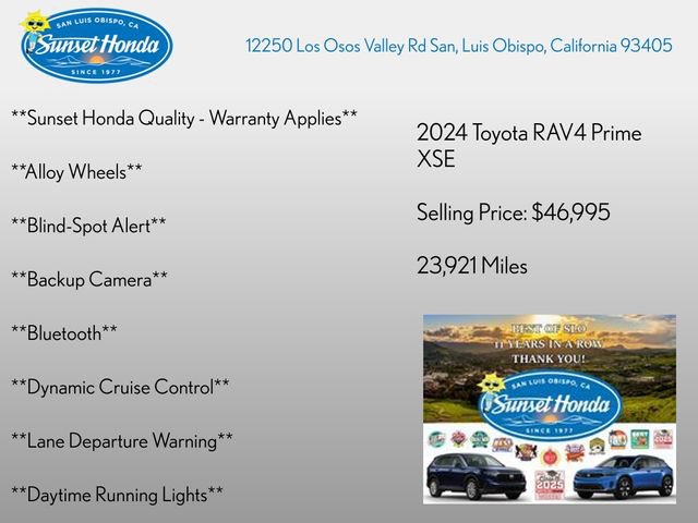 Used 2024 Toyota RAV4 XSE w/ Premium Package AWD/4WD image 3