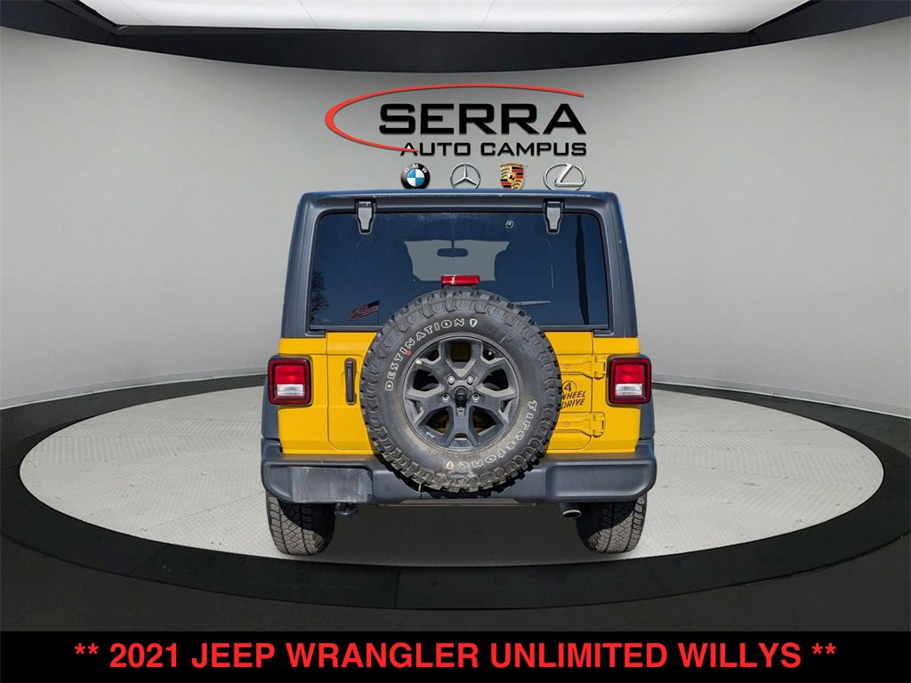 Used 2021 Jeep Wrangler Unlimited Willys image 13
