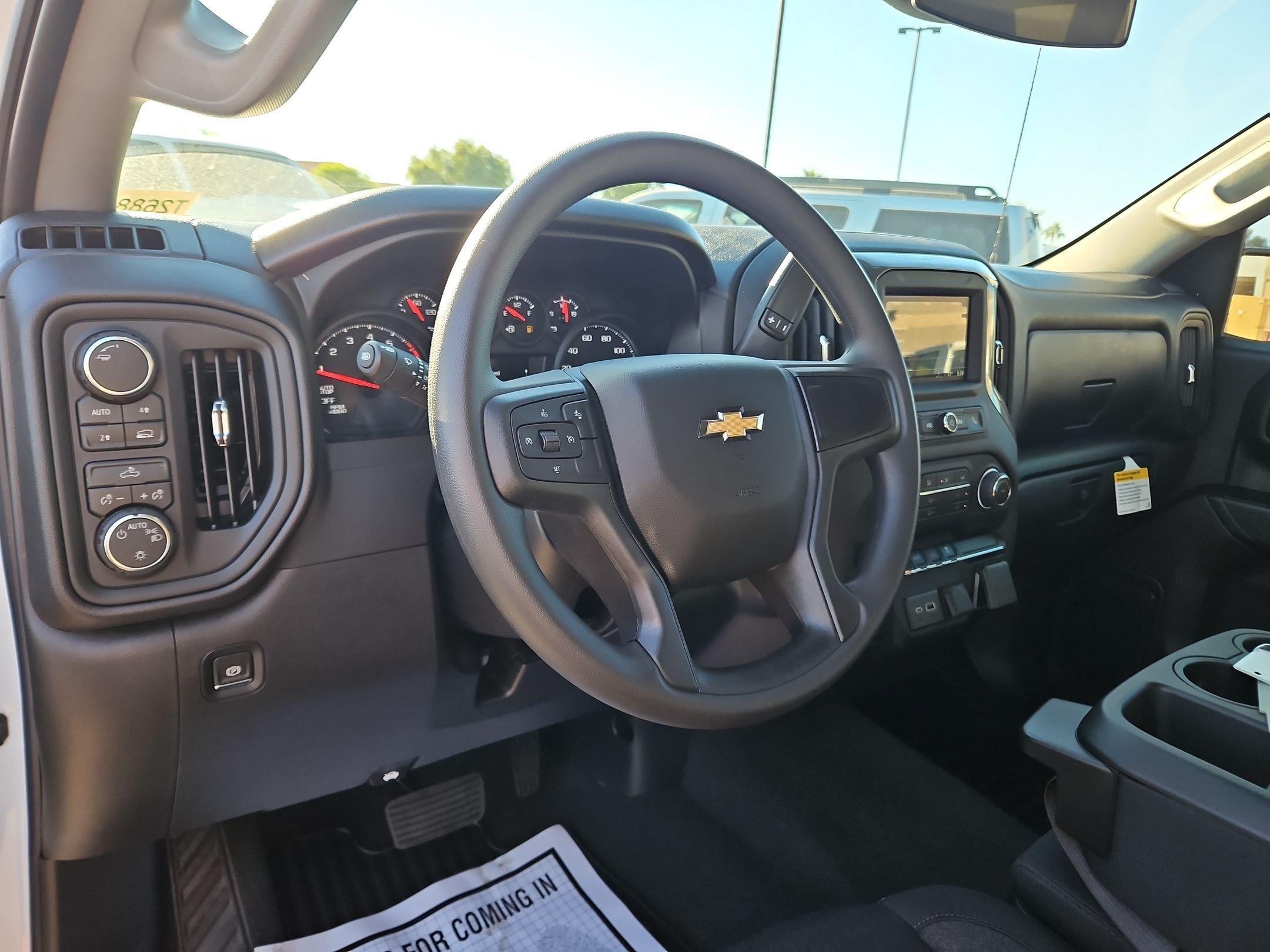 New 2026 Chevrolet Silverado 1500 Custom w/ Turbomax Blackout Package AWD/4WD image 2