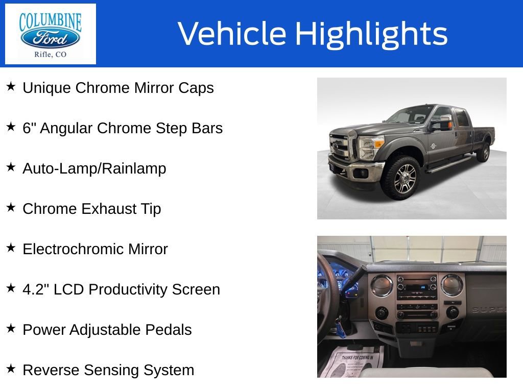 Used 2015 Ford F350 XLT w/ XLT Premium Package AWD/4WD image 16