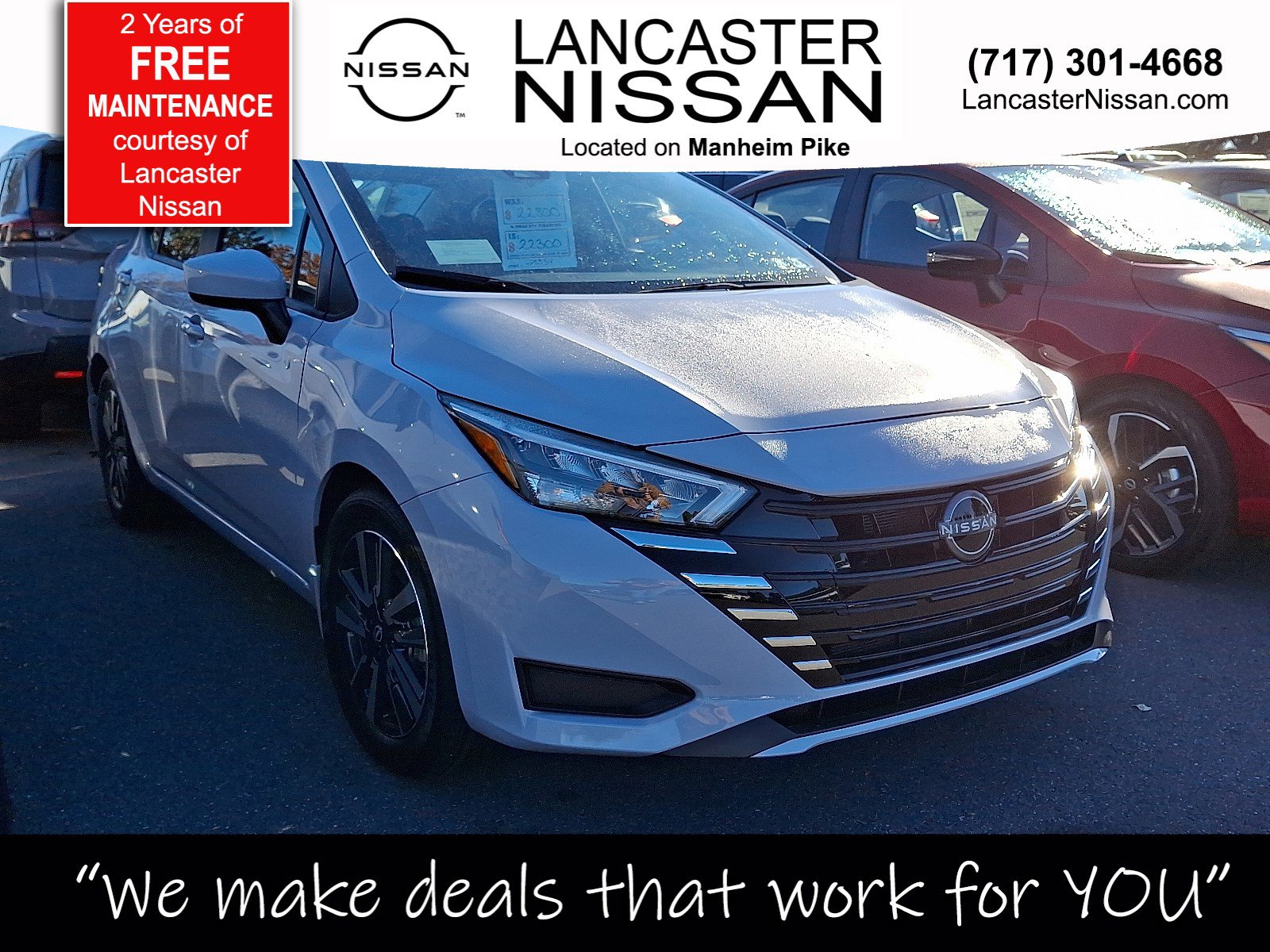 New 2025 Nissan Versa SV w/ Trunk Package