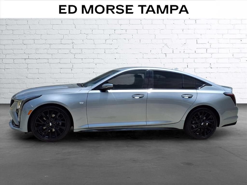 Certified 2026 Cadillac CT5 Sport w/ LPO, Blue Accent Package RWD image 2