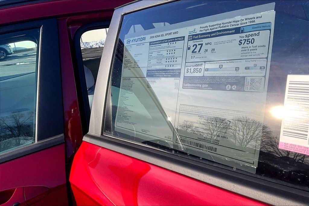 New 2026 Hyundai Kona SEL Sport image 16