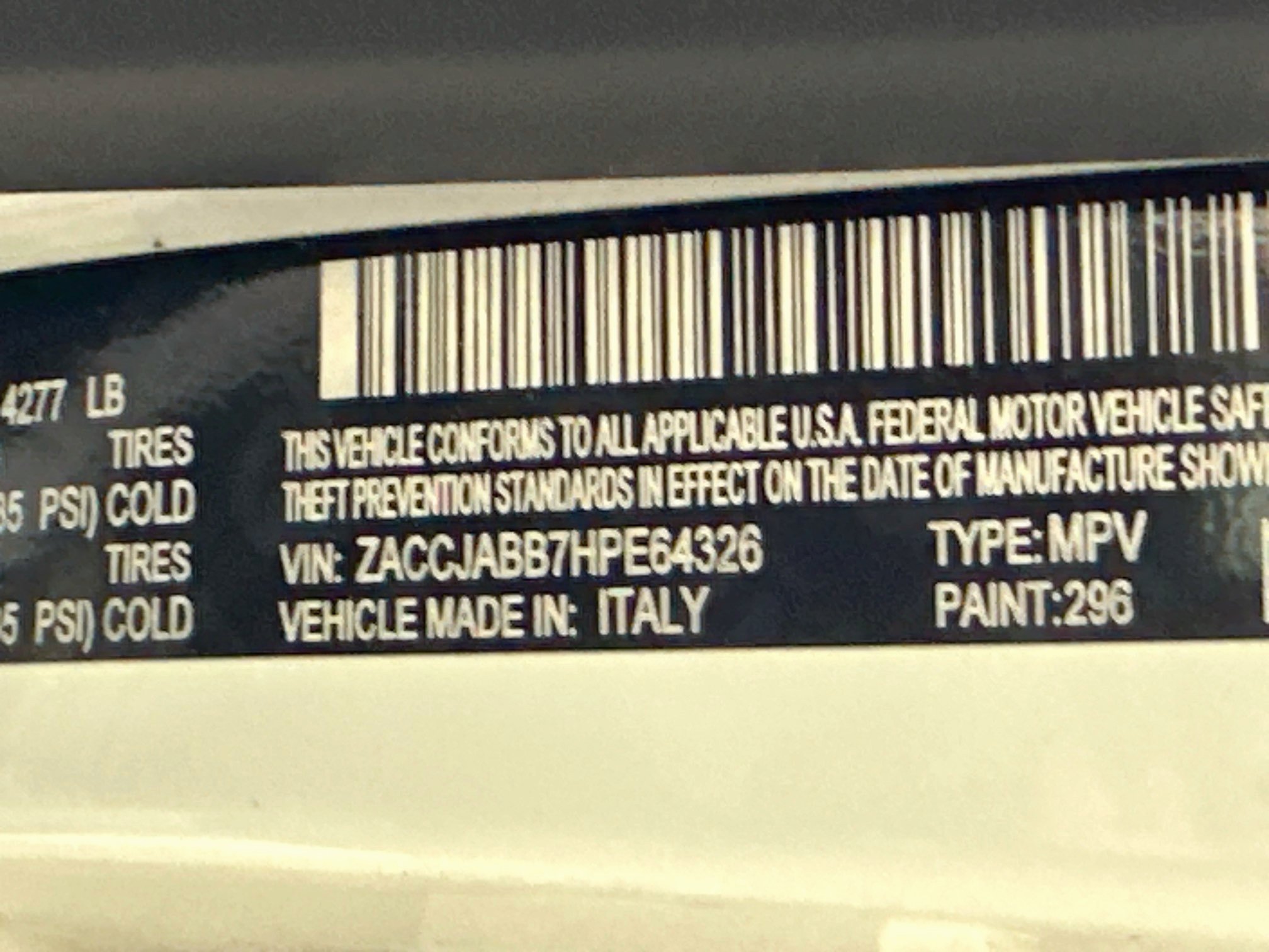 Used 2017 Jeep Renegade Altitude FWD image 12