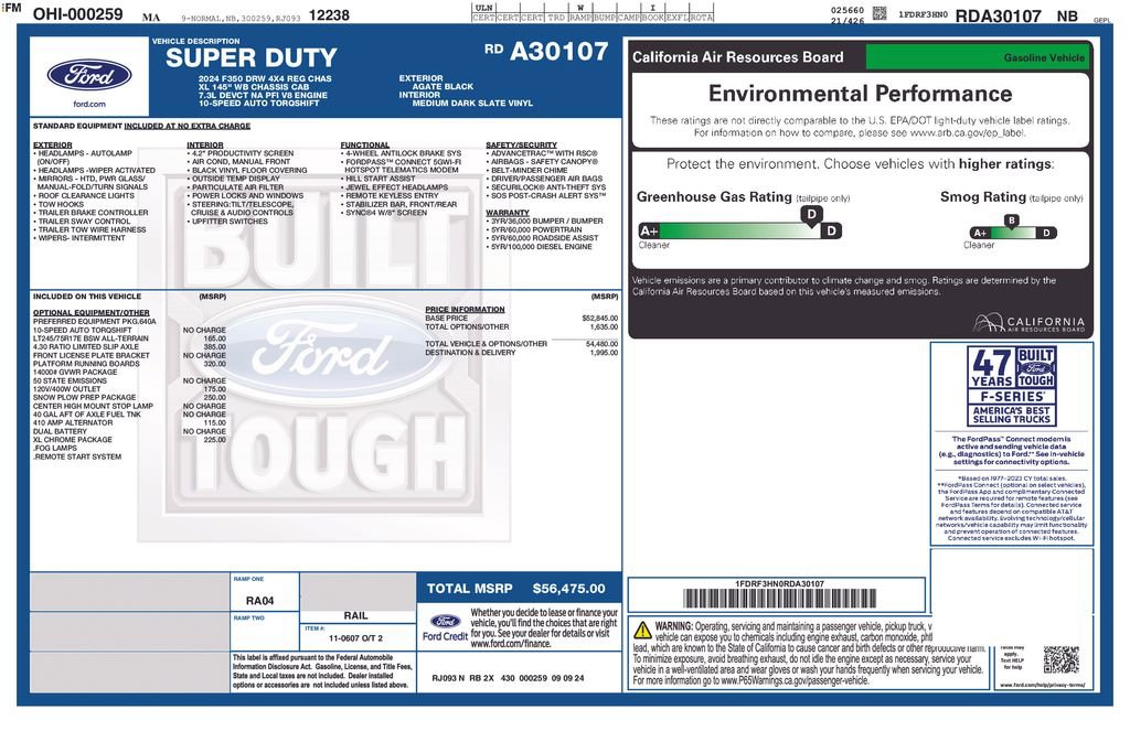 Used 2024 Ford F350 XL w/ Snow Plow Prep Package image 16