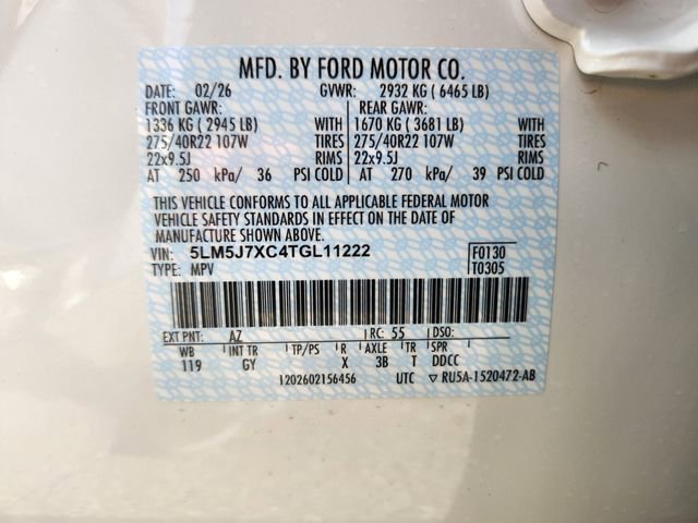 New 2026 Lincoln Aviator Reserve w/ Jet Appearance Package image 23