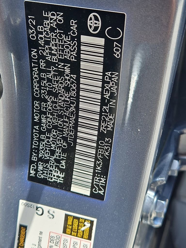 Used 2021 Toyota Corolla LE FWD image 21