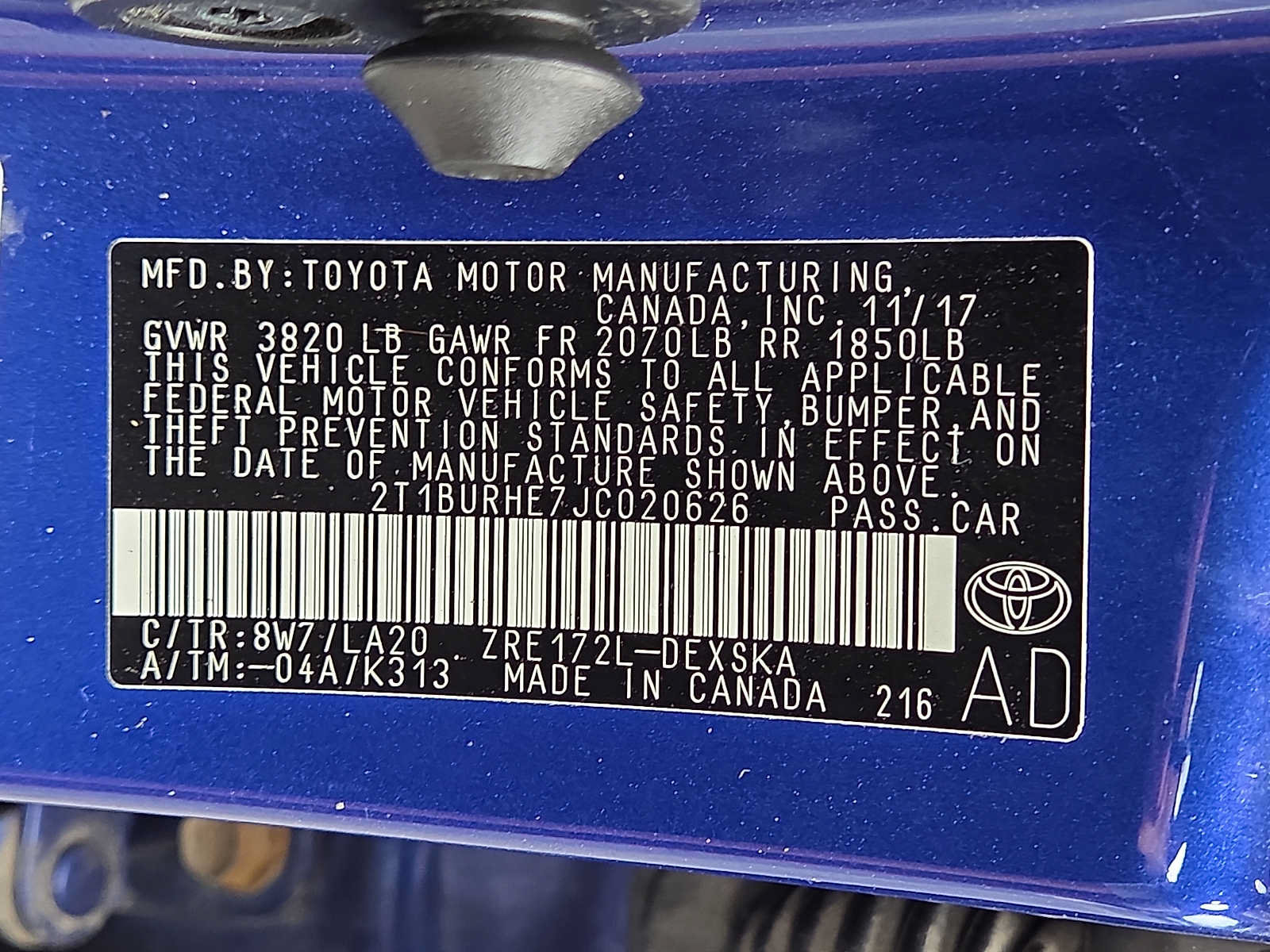 Used 2018 Toyota Corolla XSE FWD image 27