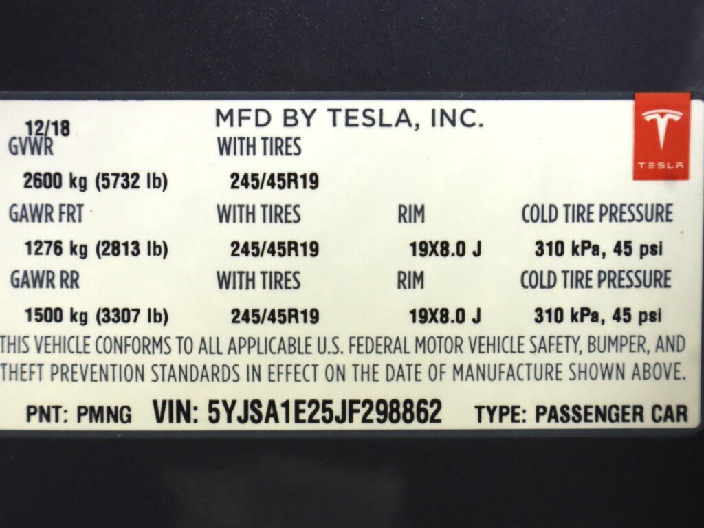 Used 2018 Tesla Model S 75D AWD/4WD image 44