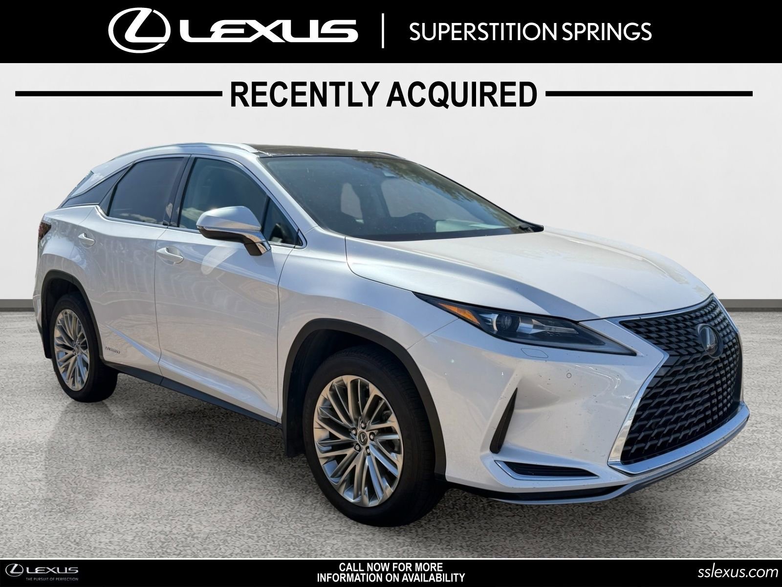 Certified 2020 Lexus RX 450h AWD w/ Luxury Package image 1