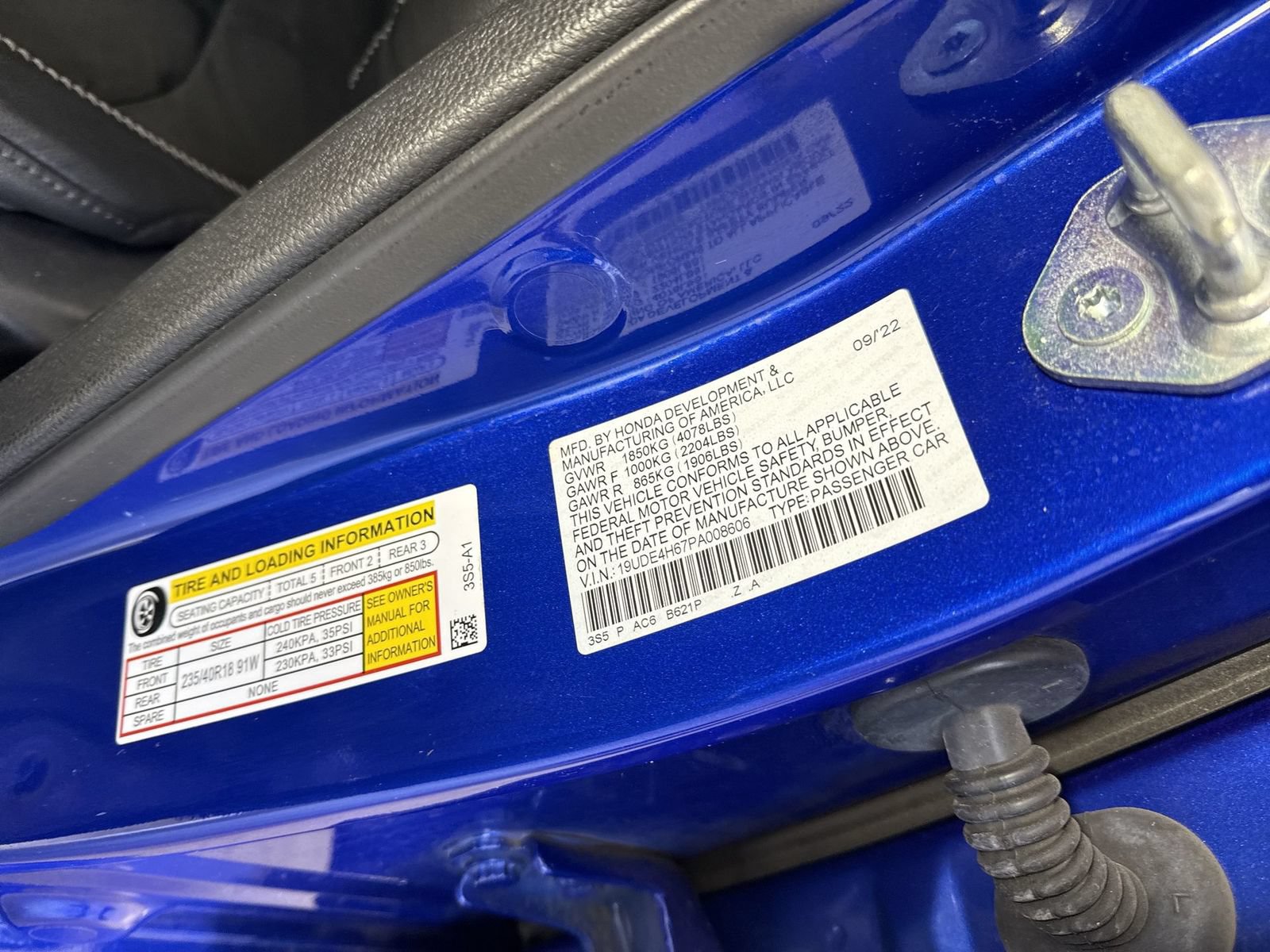 Certified 2023 Acura Integra A-Spec FWD image 39