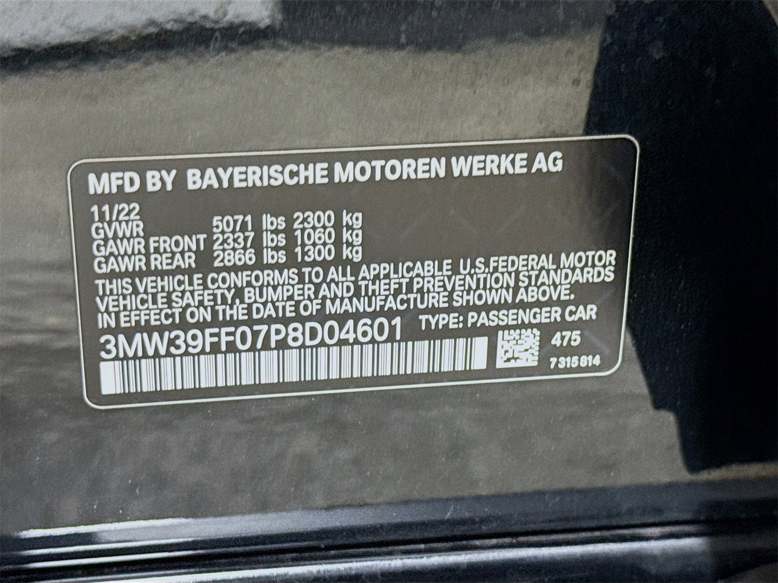 Certified 2023 BMW 330e w/ M Sport Package image 34