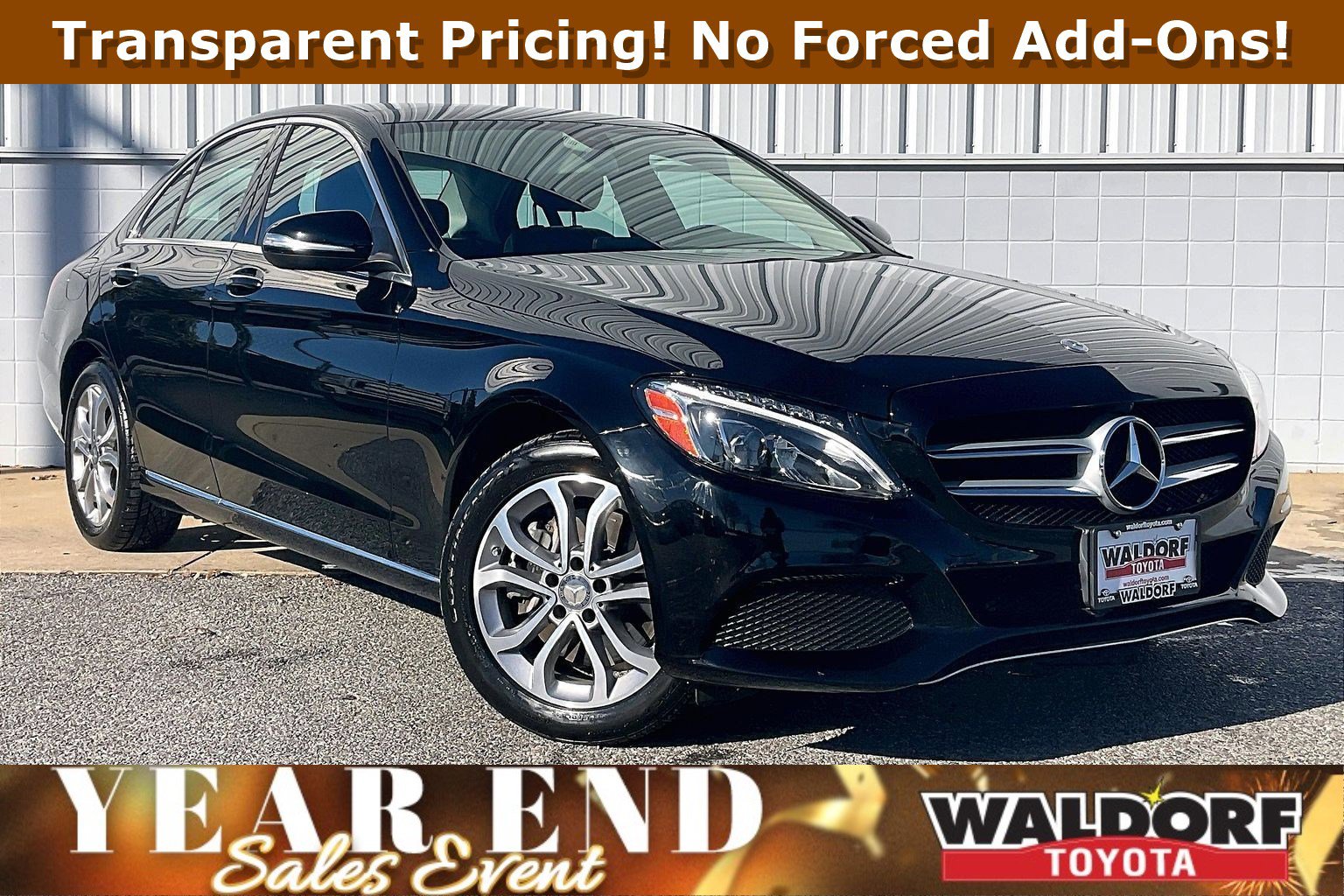 Used 2015 Mercedes-Benz C 300 4MATIC Sedan